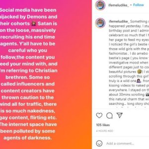 LATEST: Actress, Chioma Ifemeludike Strictly Warns Christians, See Why