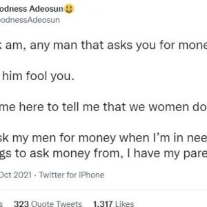 "How To Know A Man That Doesn't Love You" - Nigerian Lady