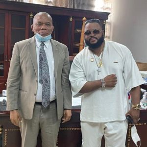 Whitemoney Bashed After Receiving Title As Liberian Senate Member (Video)
