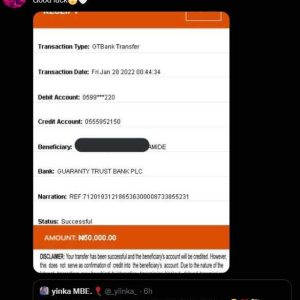 BBN Angel Supports Twitter User Who Request For Assistance (Details)